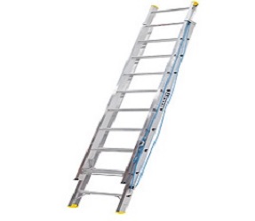 Aluminium Wall Mounted Extension Ladder
