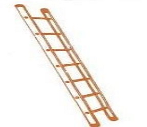 Aluminium Single Ladder with Flat Steps